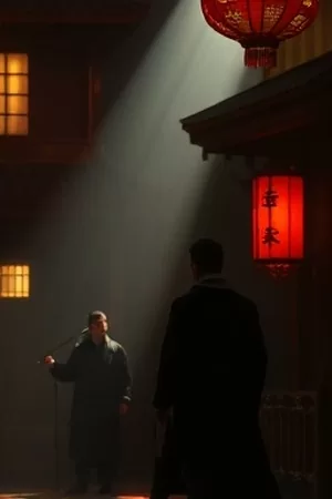 《潮汐图书馆》竖版封面，临海阅览室里成排书架