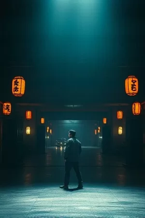《星轨之下》竖版封面，夜空长曝光留下的环形星轨