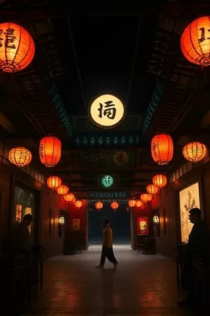 《柿子树下》竖版封面，秋日枝头挂满橙红柿子